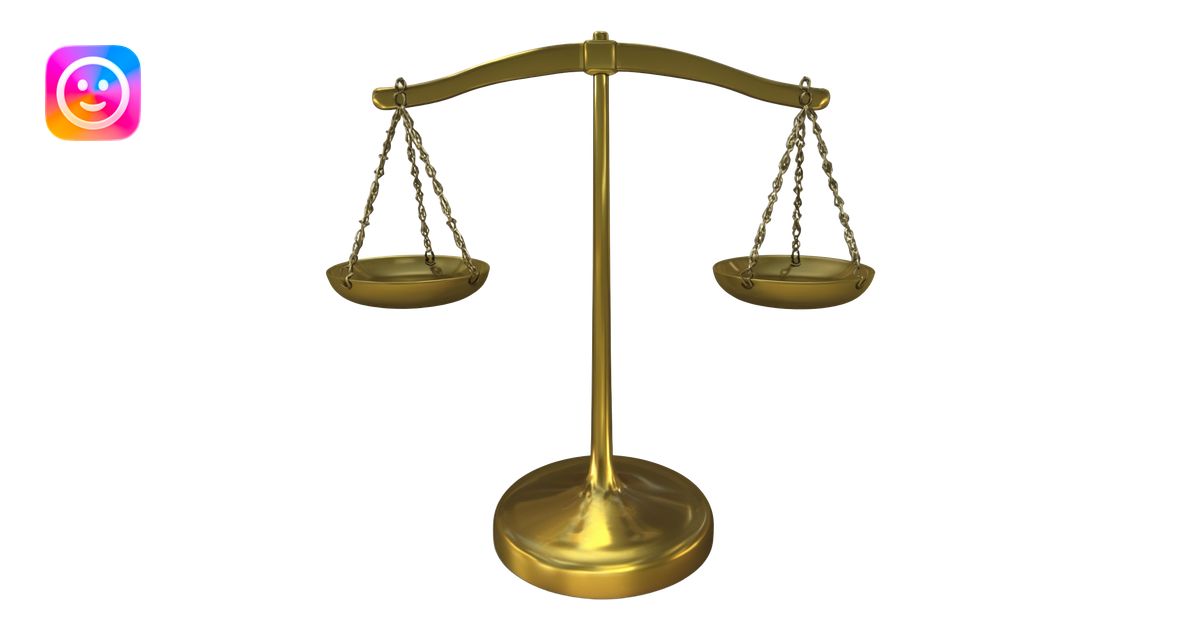 Balance Scale emoji | AI Emoji Generator