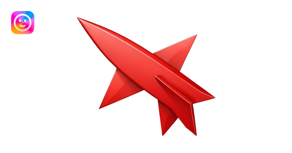 a red arrow pointing bad emoji | AI Emoji Generator