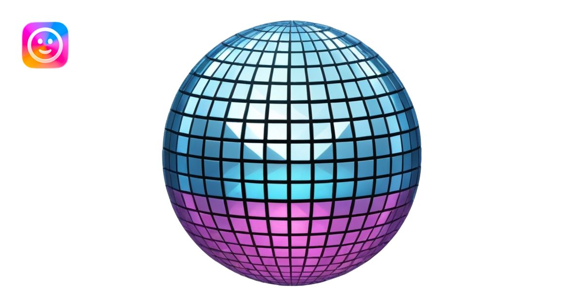 Bola de disco emoji | AI Emoji Generator