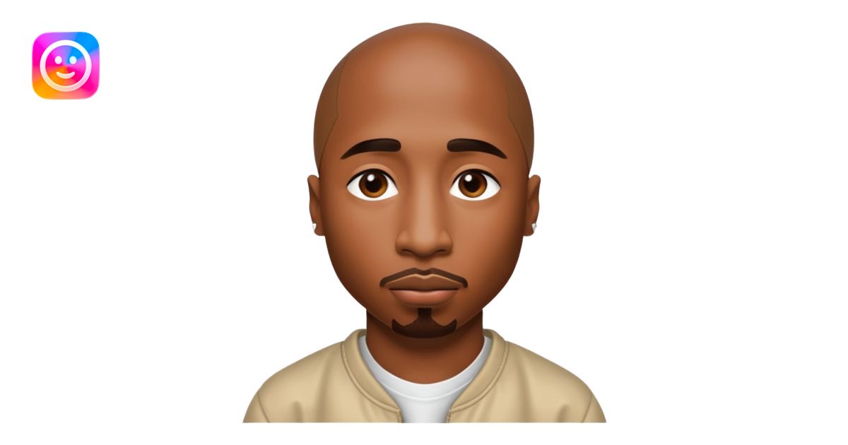 2Pac face emoji | AI Emoji Generator