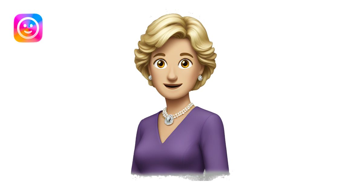 Lady Diana emoji | AI Emoji Generator