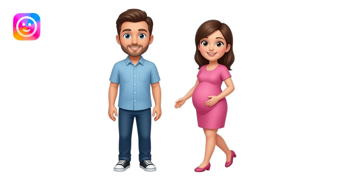 A guy emoji standing still while girl emoji walks towards him then a ...