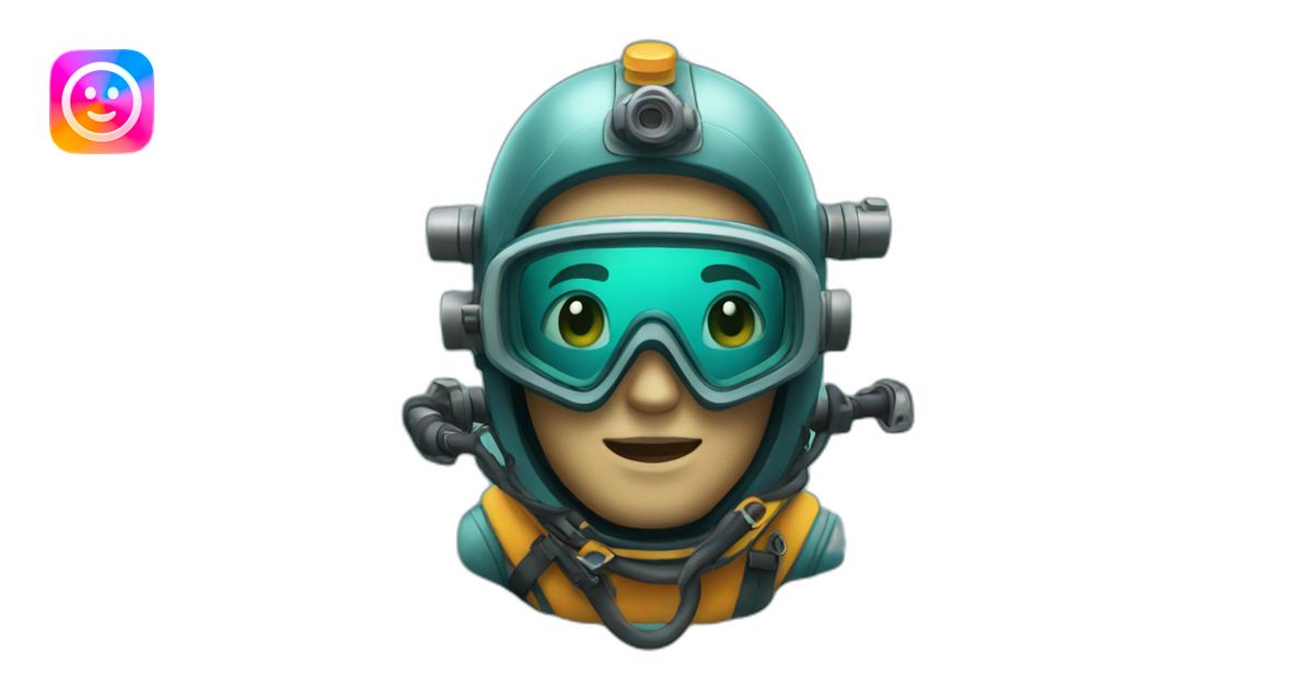 deep sea diving emoji | AI Emoji Generator