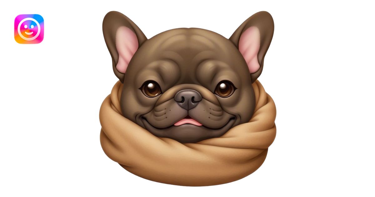 Cinematic Meme-Worthy Chubby Sleeping Brindle French Bulldog Portrait ...