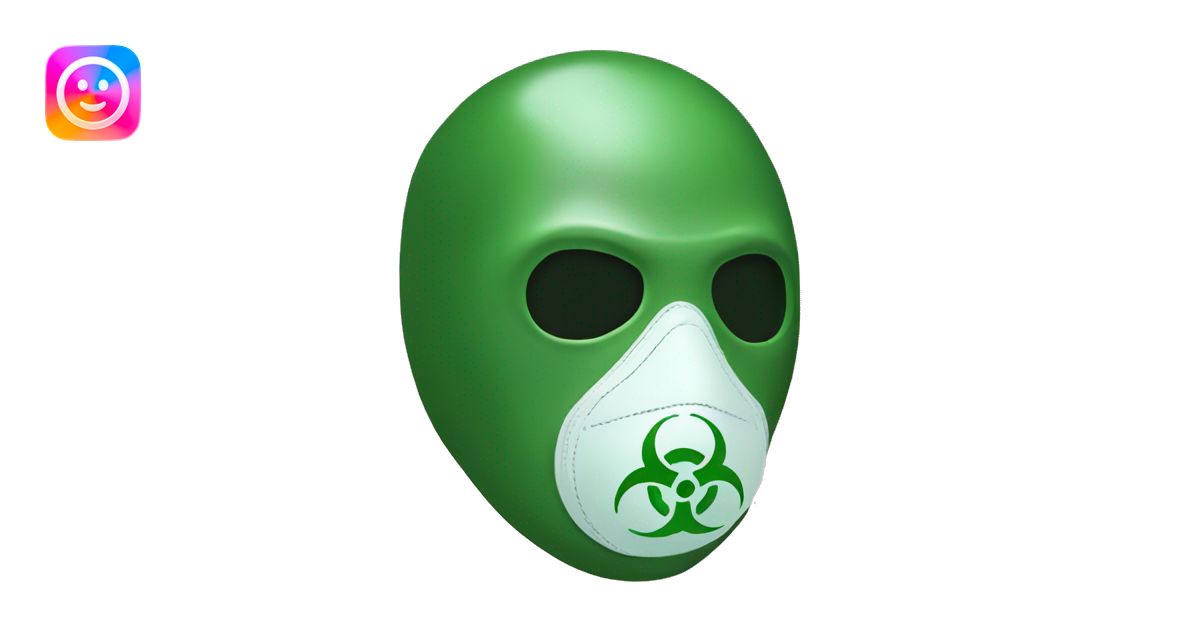 biohazard mask emoji | AI Emoji Generator