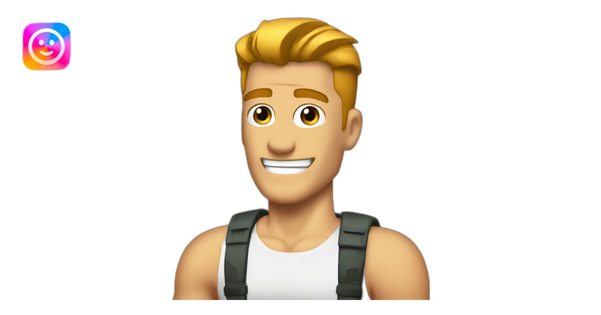 jonny bravo meme emoji | AI Emoji Generator