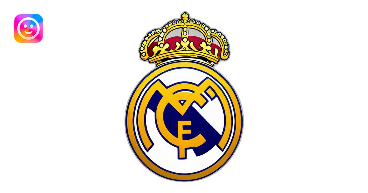 Escudo Real Madrid emoji | AI Emoji Generator