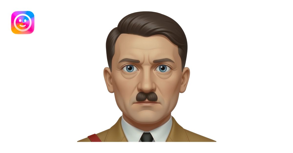 Adolf Hitler was a man of average height with dark brown hair and a ...