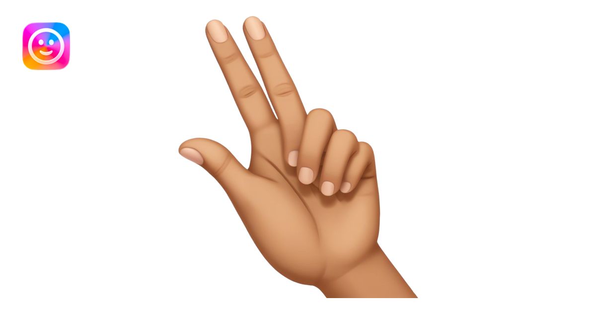 YVL hand sign emoji | AI Emoji Generator