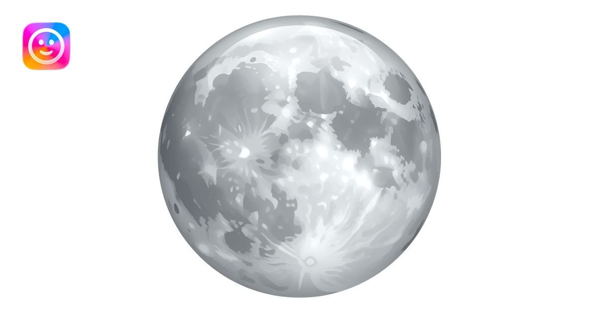 Moon emoji | AI Emoji Generator