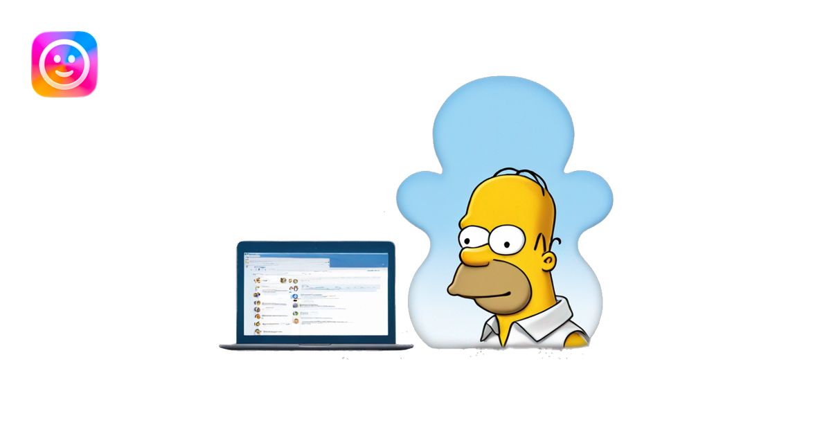 homer simpson and salesforce logo emoji | AI Emoji Generator