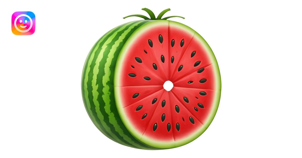 full watermelon emoji | AI Emoji Generator