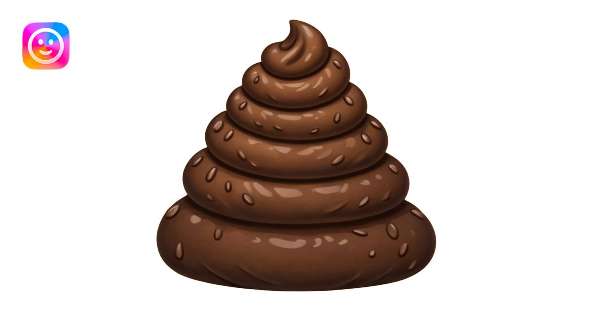 night poop time emoji | AI Emoji Generator