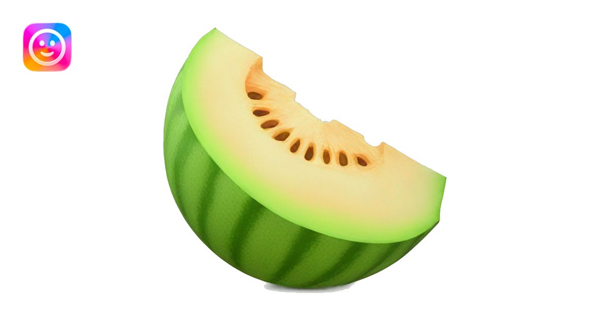 melon emoji | AI Emoji Generator
