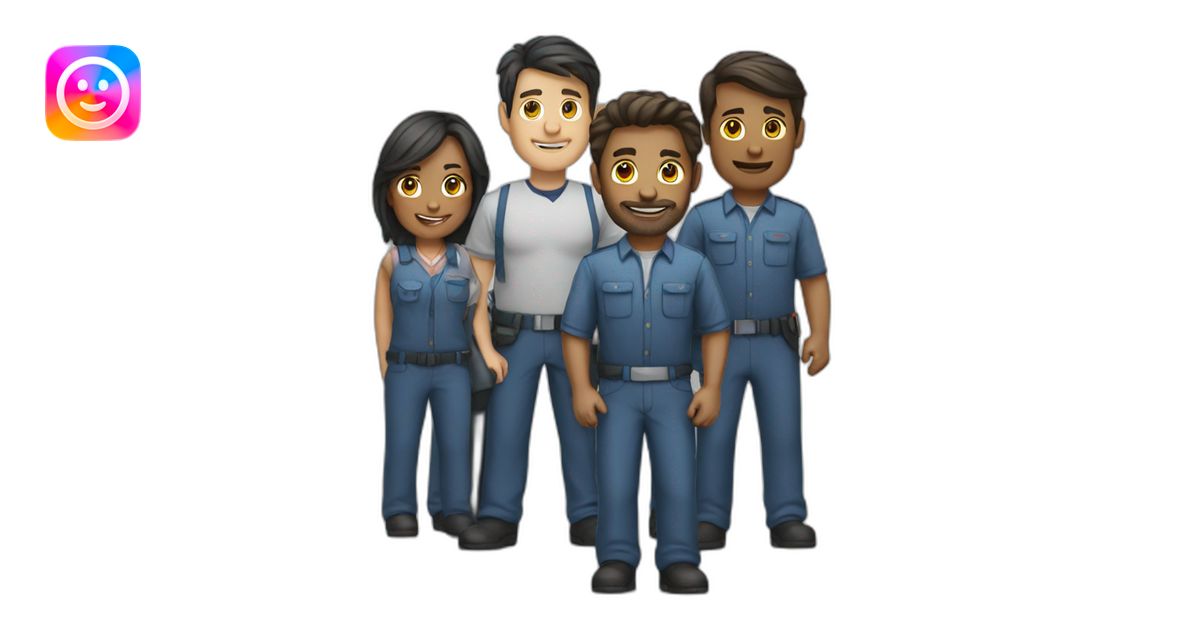 work team emoji | AI Emoji Generator