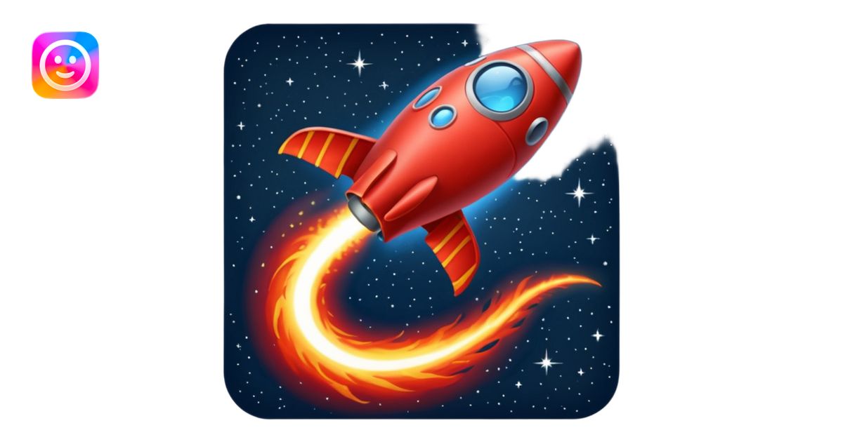 red space comet emoji | AI Emoji Generator