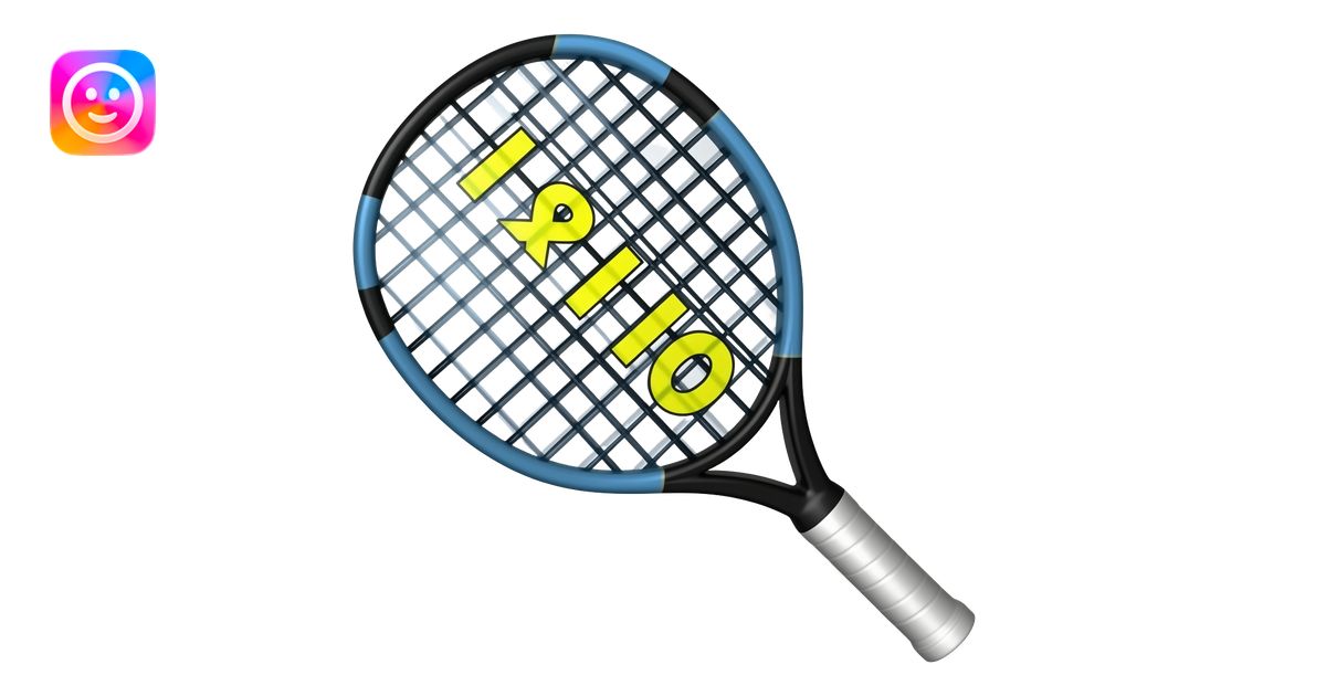 Padel racket emoji | AI Emoji Generator