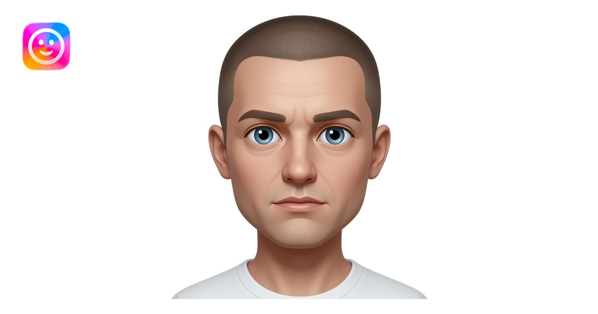 Make a slighty odd and uncanny emoji of a human emoji | AI Emoji Generator