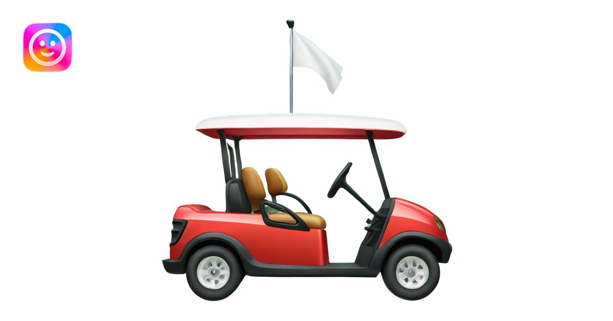 Golf cart emoji | AI Emoji Generator
