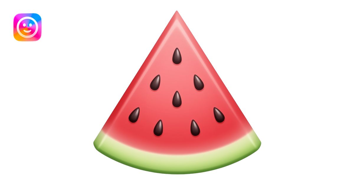 watermelon slice emoji | AI Emoji Generator