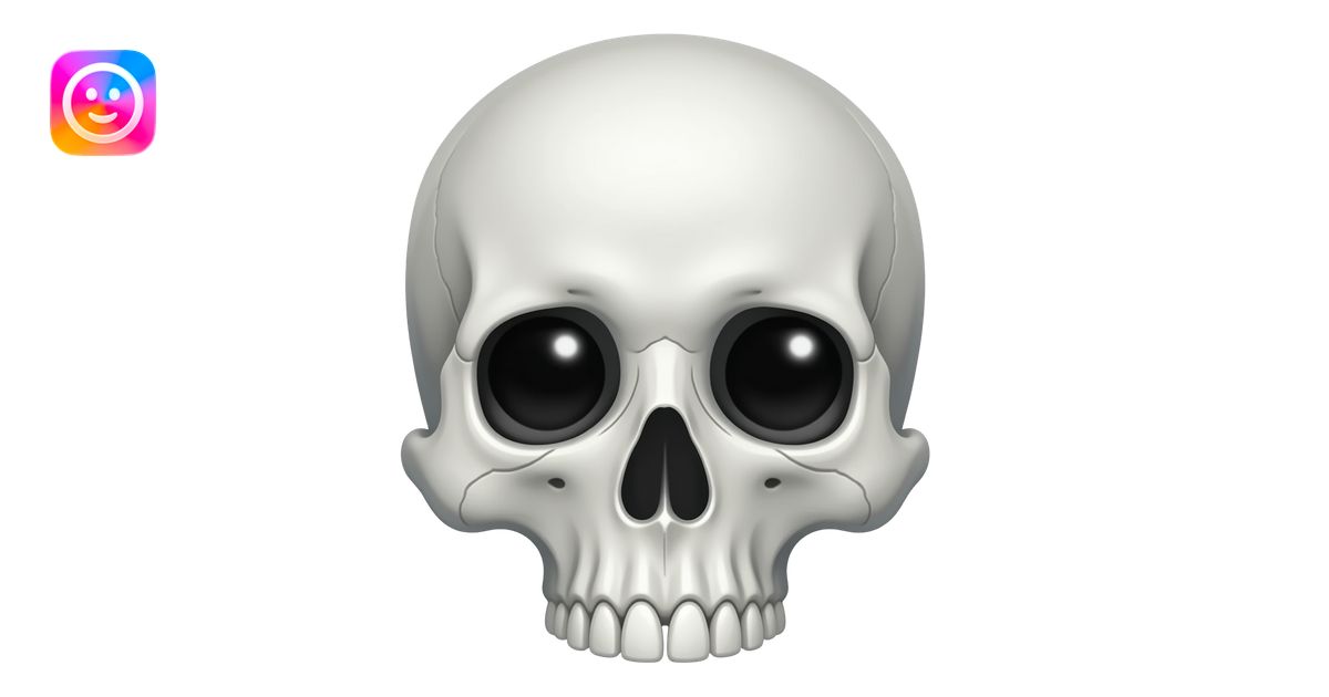 pastel skull emoji | AI Emoji Generator