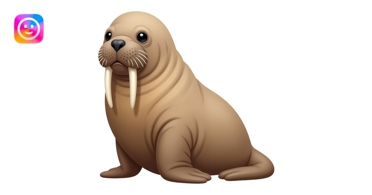 walrus emoji | AI Emoji Generator