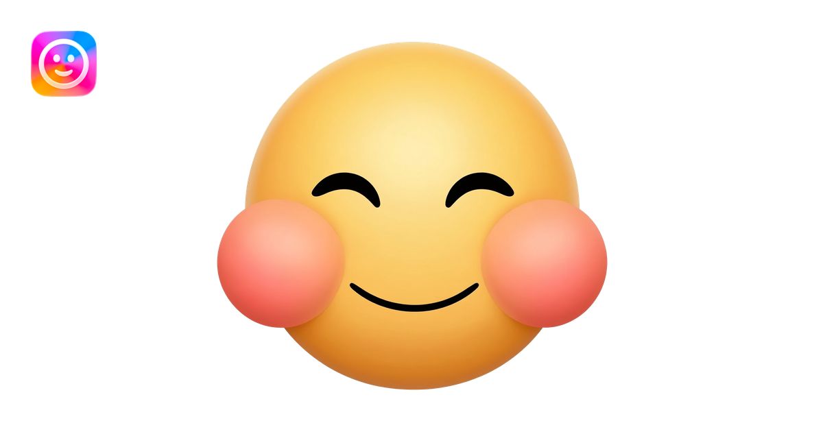 Puffed out cheeks emoticon stock vector emoji | AI Emoji Generator