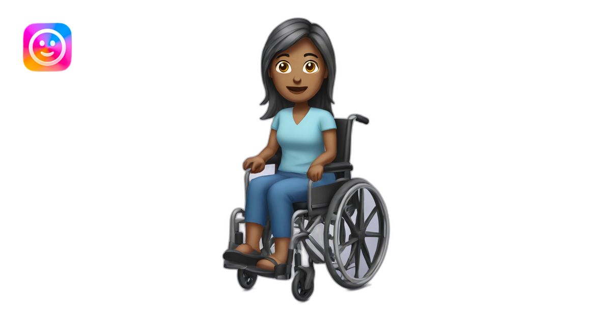 disabled woman leader emoji | AI Emoji Generator