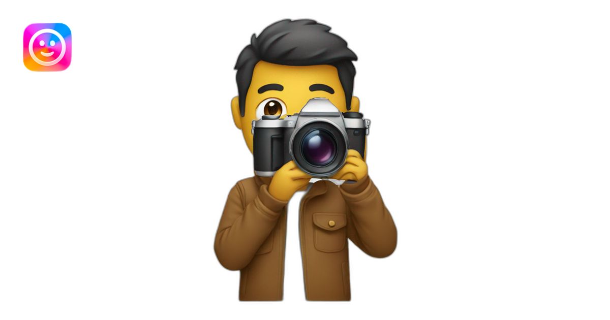 someone behind a camera emoji | AI Emoji Generator