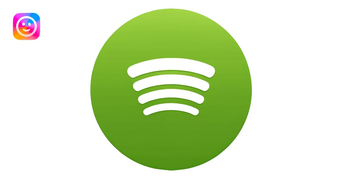 Spotify logo emoji | AI Emoji Generator
