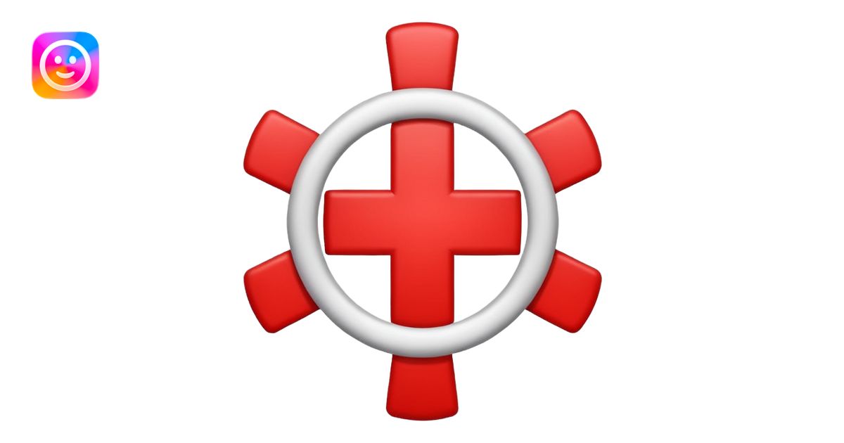 the red cross of the knights templar emoji | AI Emoji Generator