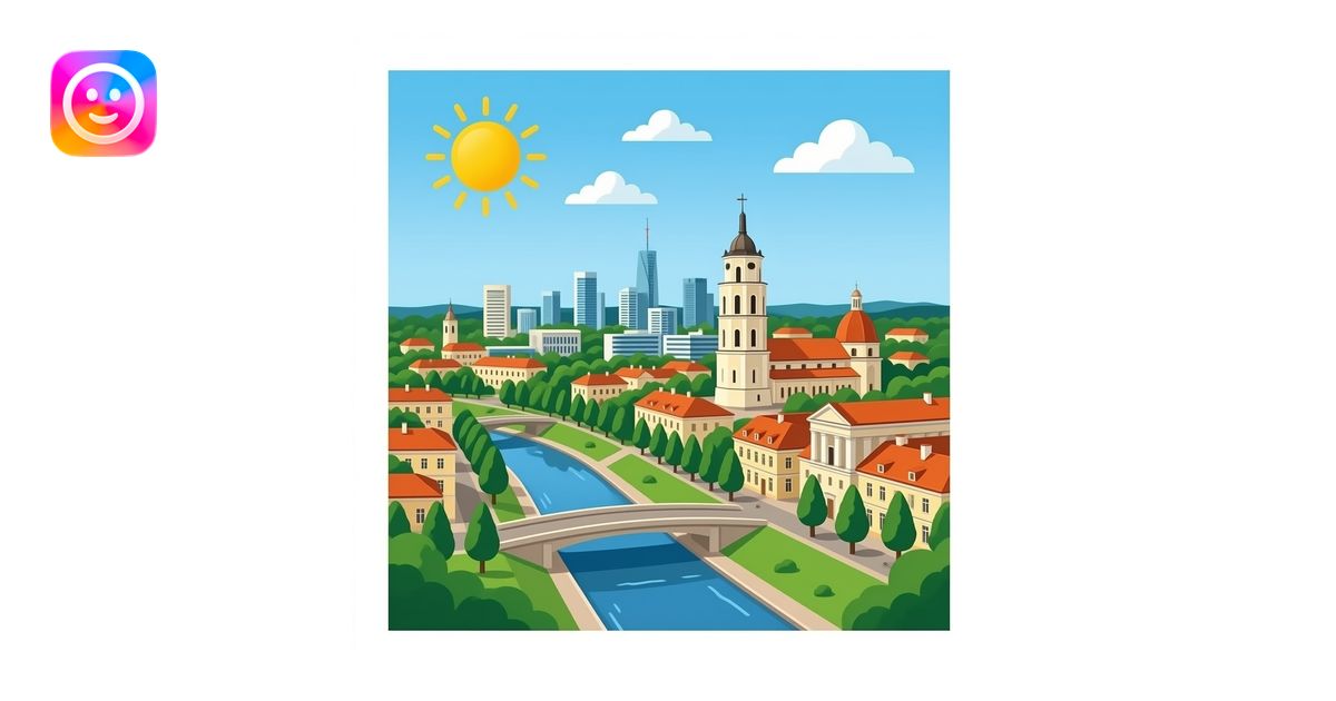 Vilnius Lithuania emoji | AI Emoji Generator