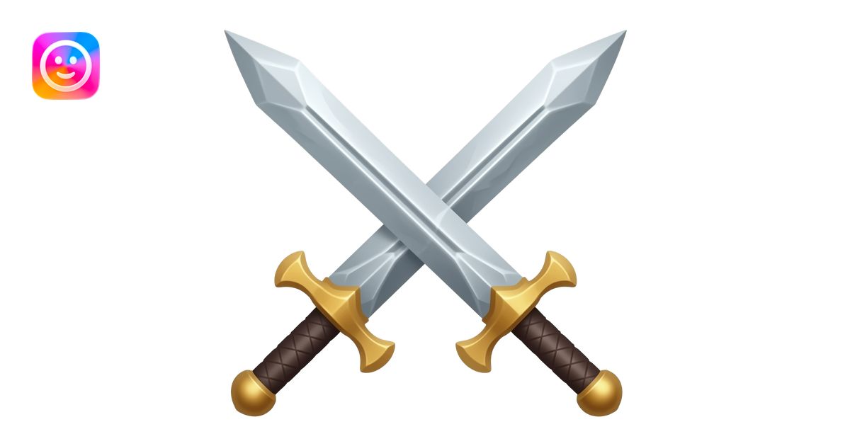 swords emoji | AI Emoji Generator