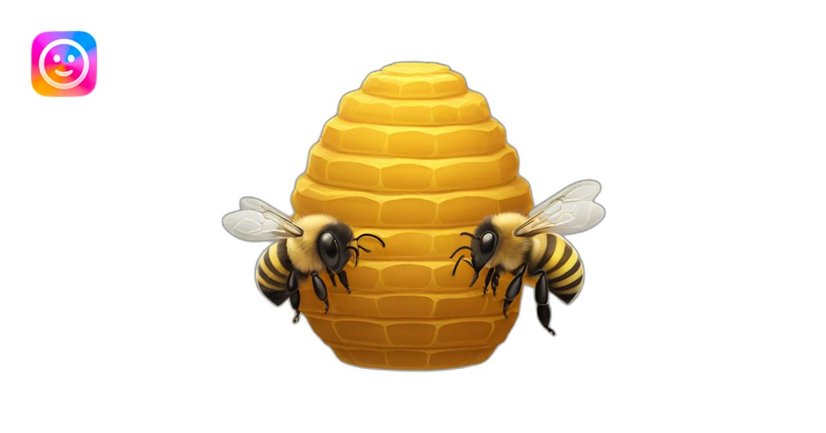 bee hive emoji | AI Emoji Generator