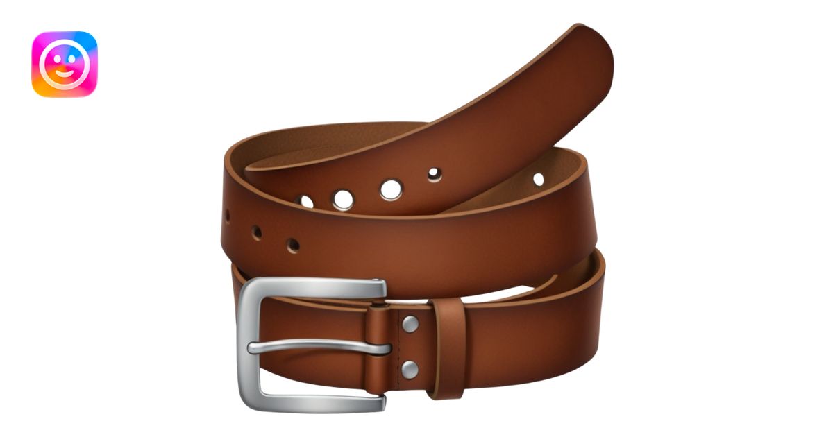 Make just a belt emoji | AI Emoji Generator