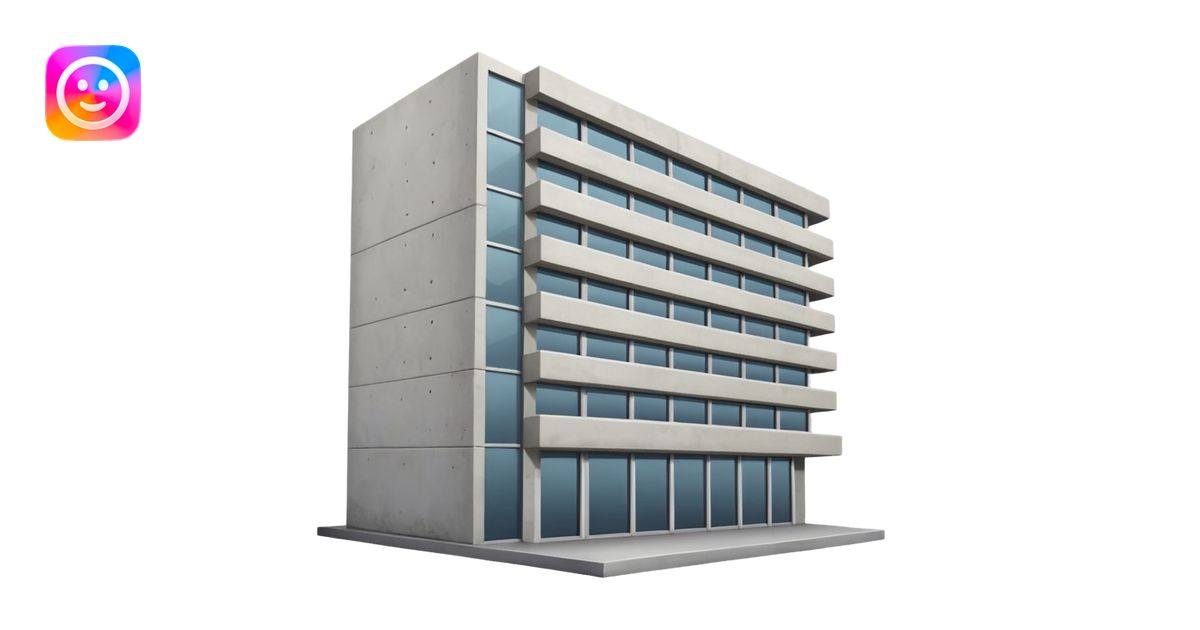 Fund building emoji | AI Emoji Generator
