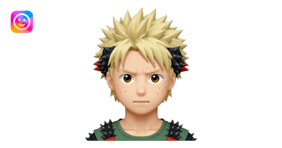 katsuki bakugo mha emoji | AI Emoji Generator