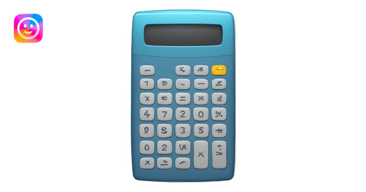 calculator emoji | AI Emoji Generator
