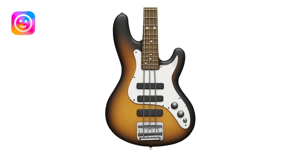 bass guitar emoji | AI Emoji Generator