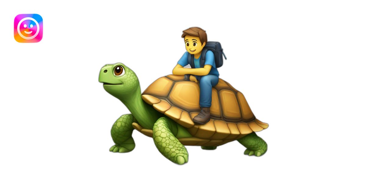Climatiseur sur une tortue emoji | AI Emoji Generator
