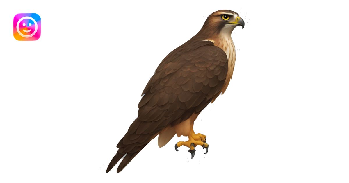 hawk emoji | AI Emoji Generator
