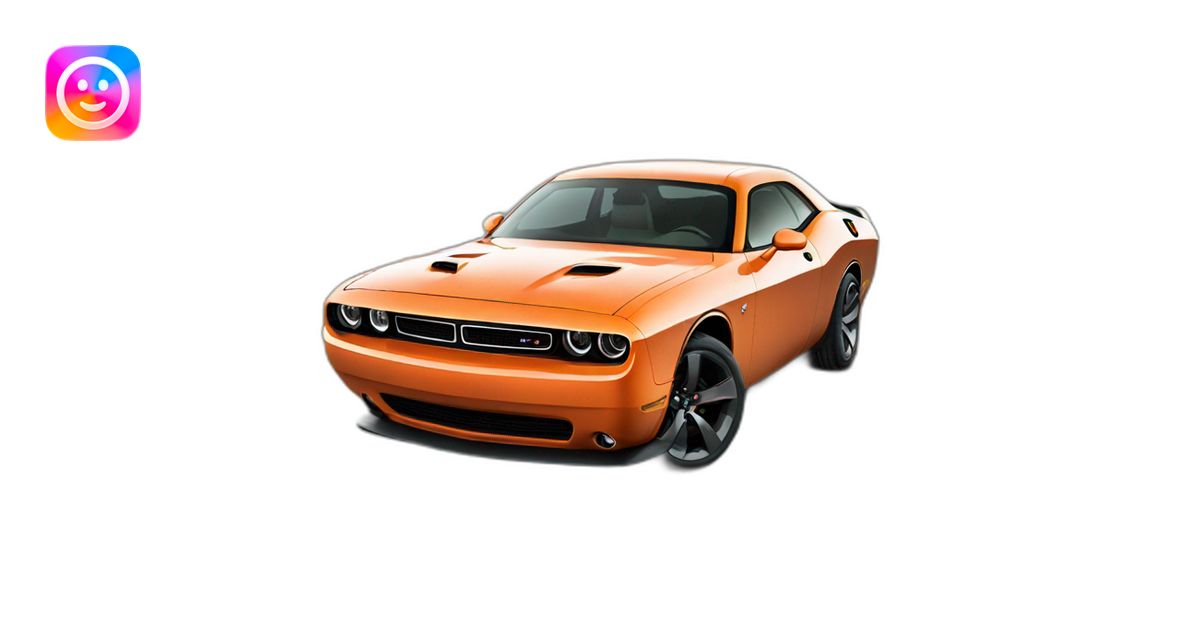 Dodge Challenger emoji | AI Emoji Generator