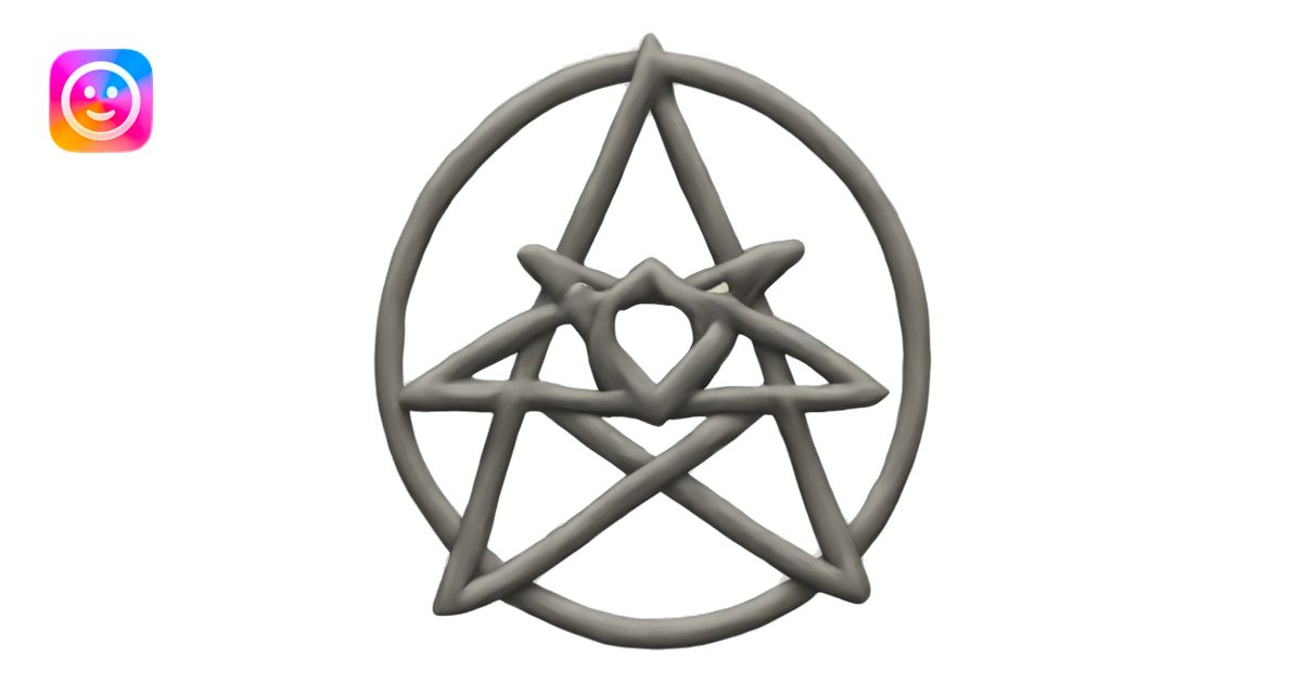 Heartagram emoji | AI Emoji Generator