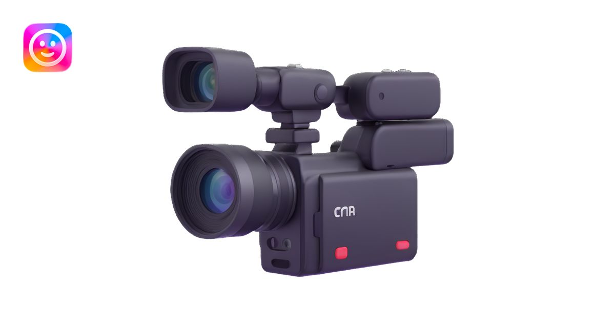 video camera emoji | AI Emoji Generator