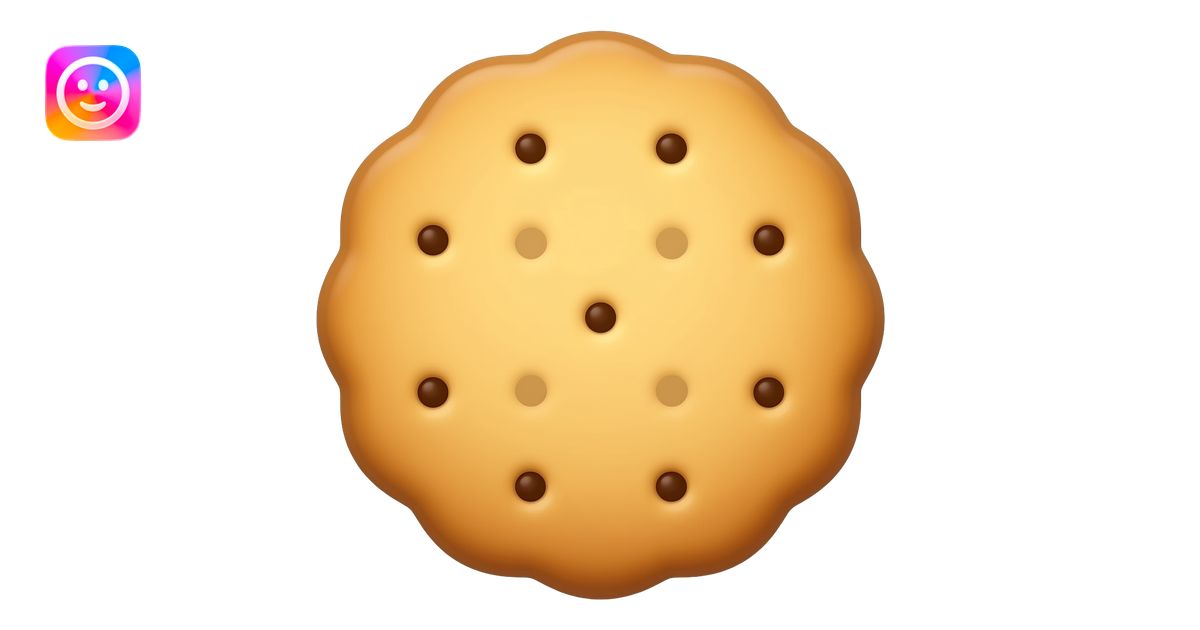 Crispy cookie emoji | AI Emoji Generator