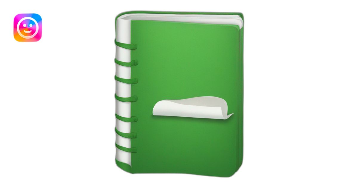 green book emoji | AI Emoji Generator