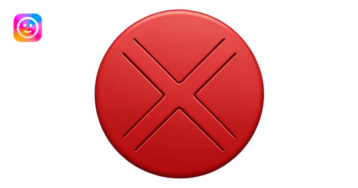 redd işareti emoji | AI Emoji Generator