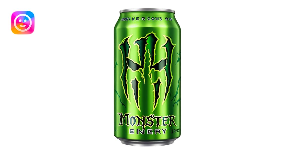 Normal can of monster energy drink nothing else no extra details needed ...