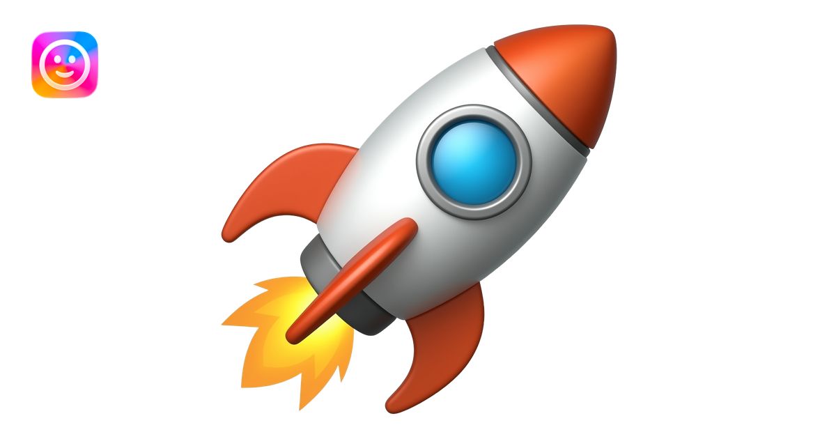 toy rocketship emoji | AI Emoji Generator