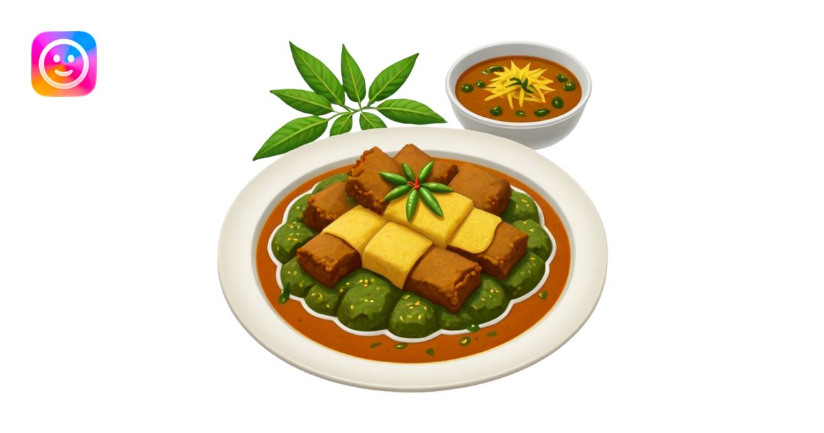 nasi padang pakai rendang, sambal ijo, daun singkong, dan kuah gulai ...